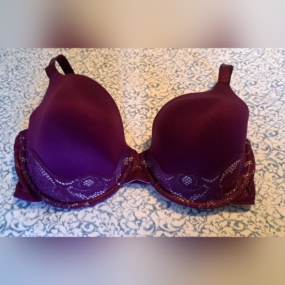 WACOAL BRA lace 34G molded cups PRETTY - Picture 5 of 6